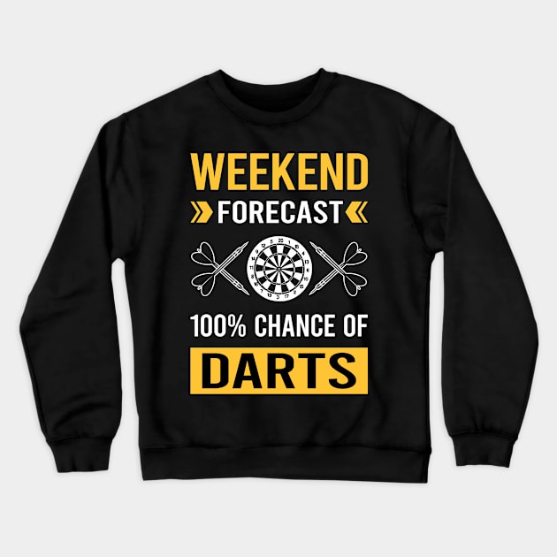 Weekend Forecast Darts Crewneck Sweatshirt by Good Day